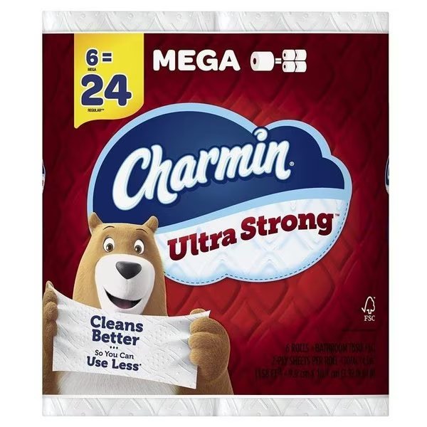 52778 Bath Tissue Paper, 2Ply, Charmin, Mfr#: 4176